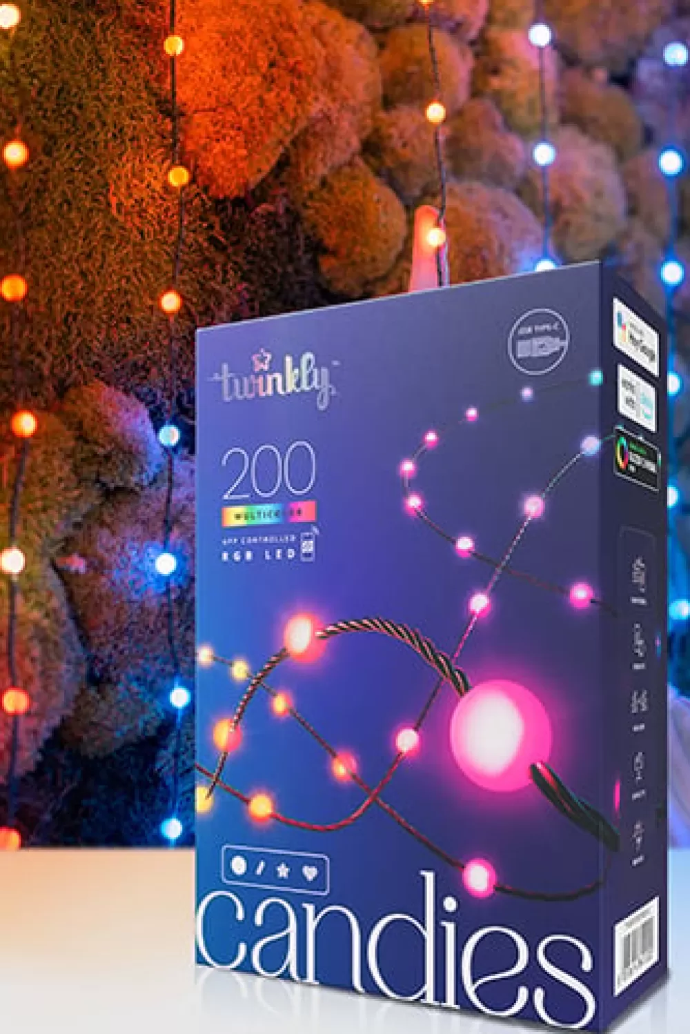 Christmas Tree World 100 Twinkly Candies String Lights (Pearls)< Smart Lighting | Twinkly Lights