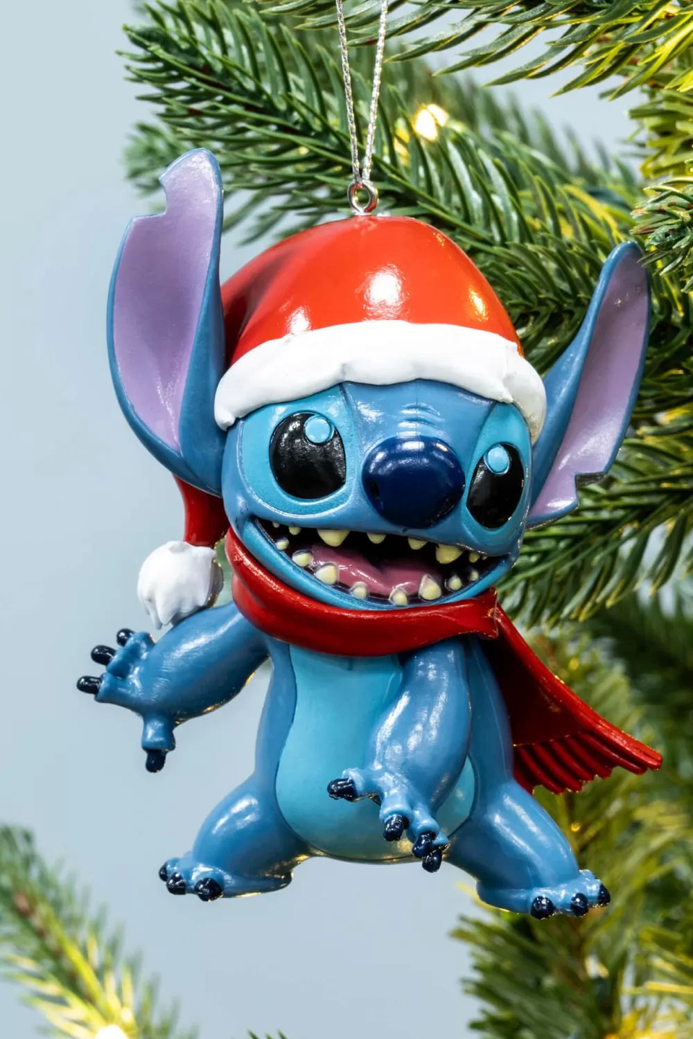 Christmas Tree World 11cm 3D Lilo & Stitch Hanging Ornament - Disney Licensed< Disney Licensed Decorations | Medium Christmas Baubles