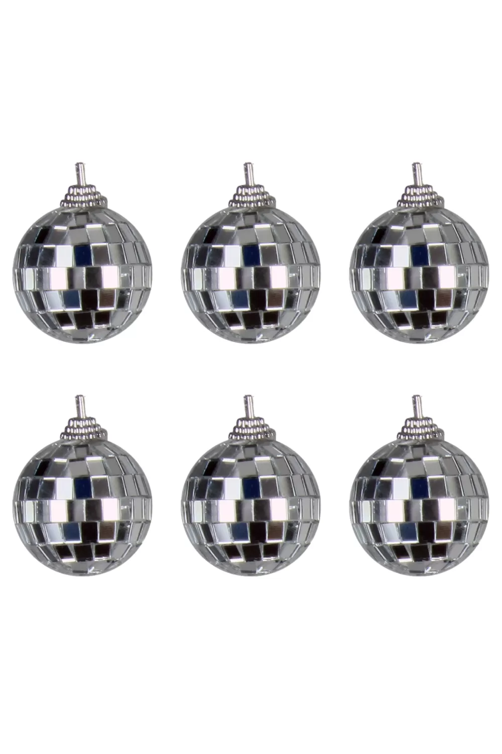 Christmas Tree World 24pc 4cm Mirror Ball Baubles< Small Christmas Baubles