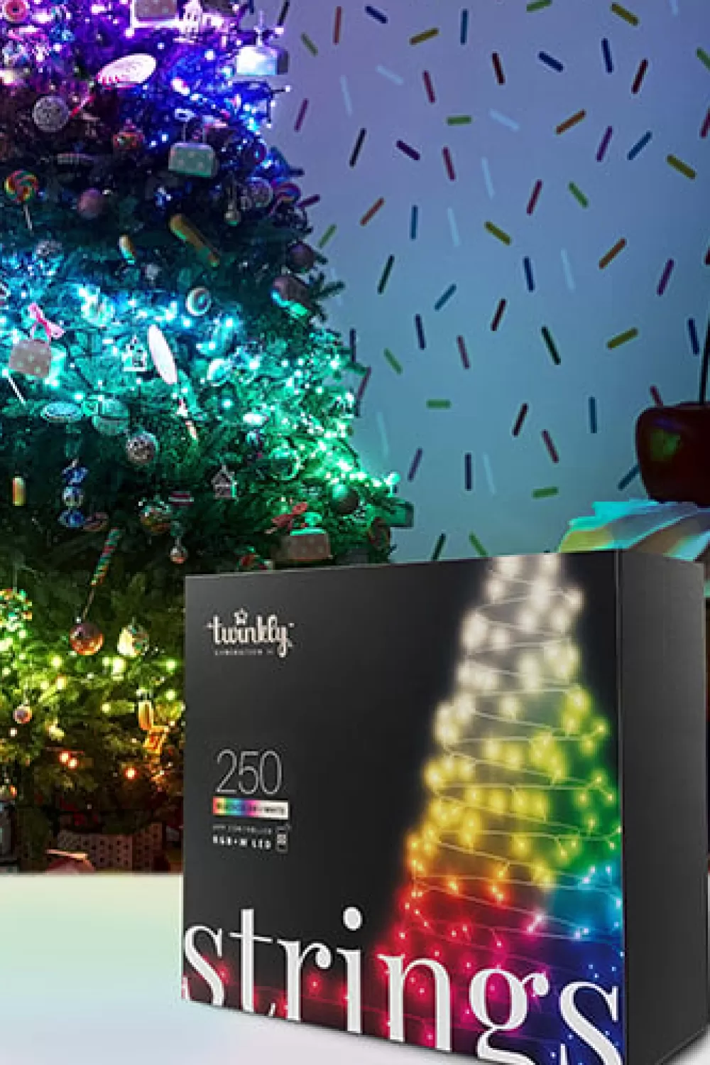 Christmas Tree World 250 RGB+W Twinkly App-Controlled String Lights< Smart Lighting | Twinkly Lights