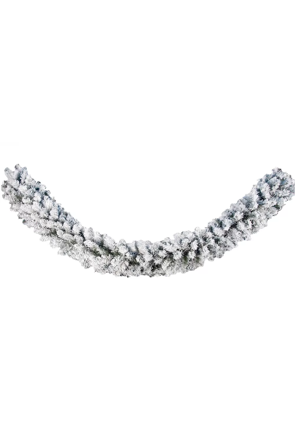 Christmas Tree World 270cm Pre-lit Flocked Arbor Vitae Garland< Pre-Lit Christmas Garlands