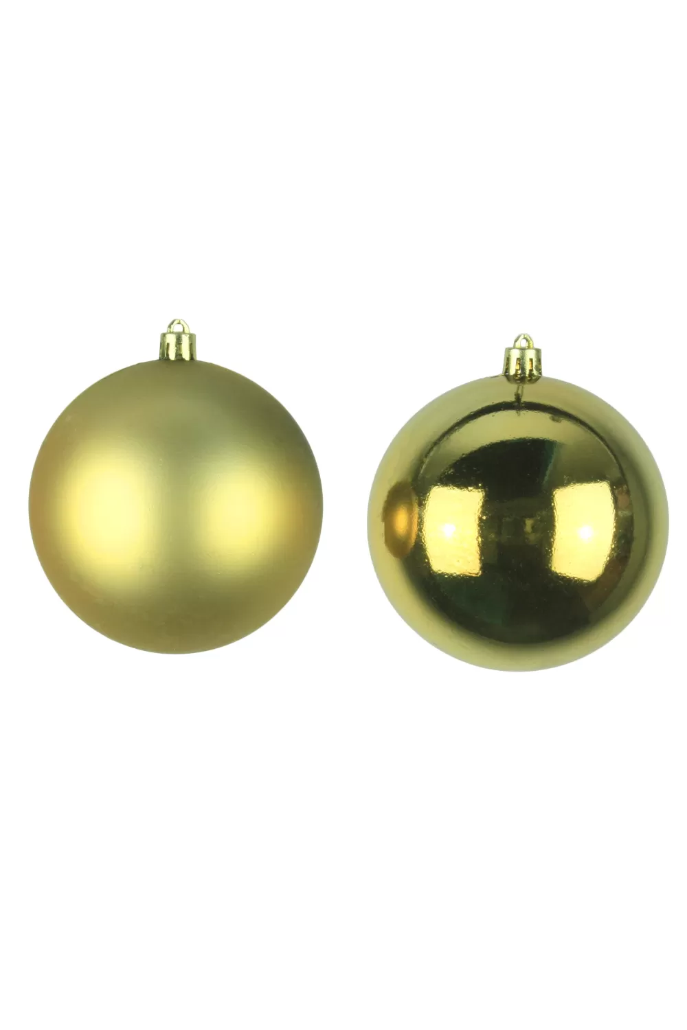 Christmas Tree World 6cm Gold Shatterproof Baubles (50 Pack)< Small Christmas Baubles