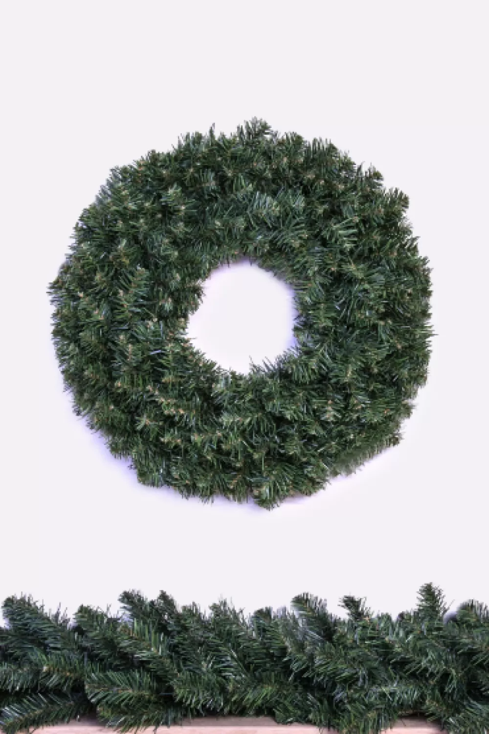 Christmas Tree World Extra Wide Arbor Vitae Wreath (60cm - 150cm)< Outdoor Christmas Wreaths | Outdoor Christmas Wreaths
