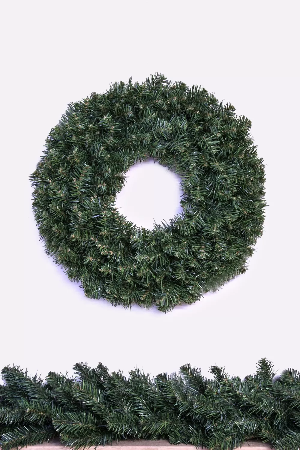 Christmas Tree World Extra Wide Arbor Vitae Wreath (60cm - 150cm)< Outdoor Christmas Wreaths | Outdoor Christmas Wreaths