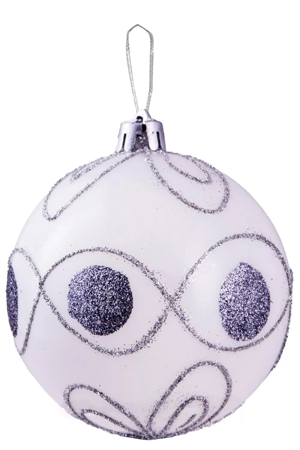Christmas Tree World Hand Painted Shatterproof Bauble Design 20 (12 Pack)< Hand Painted Baubles