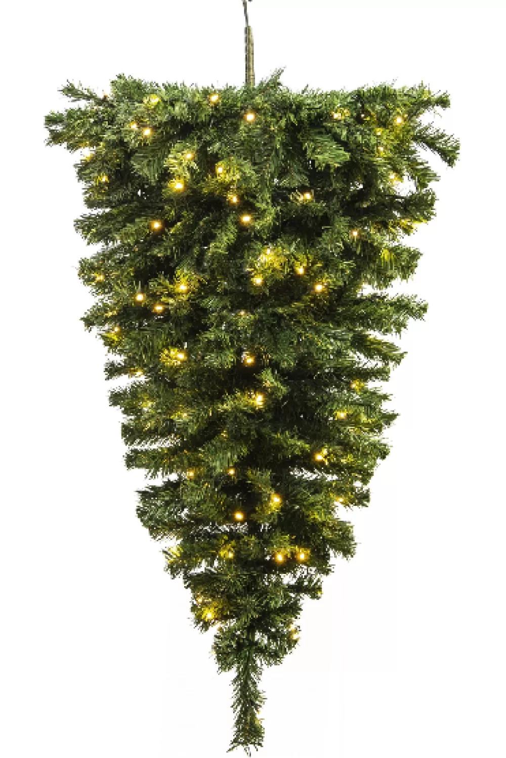 Christmas Tree World The 3ft Pre-lit Hanging Upside Down Tree< Pre-Lit Christmas Trees | 3 Foot Pre Lit Christmas Trees