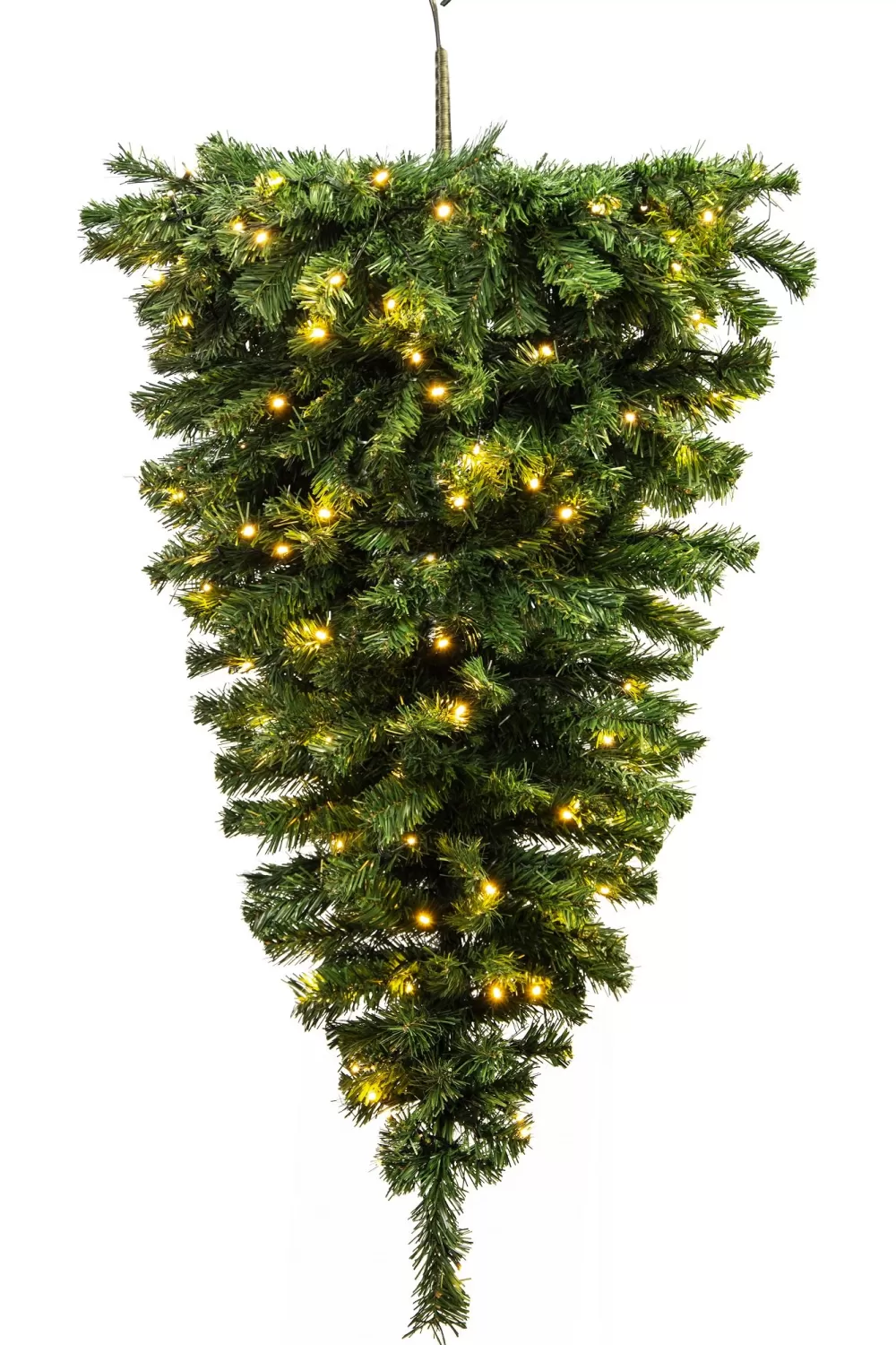 Christmas Tree World The 3ft Pre-lit Hanging Upside Down Tree< Pre-Lit Christmas Trees | 3 Foot Pre Lit Christmas Trees