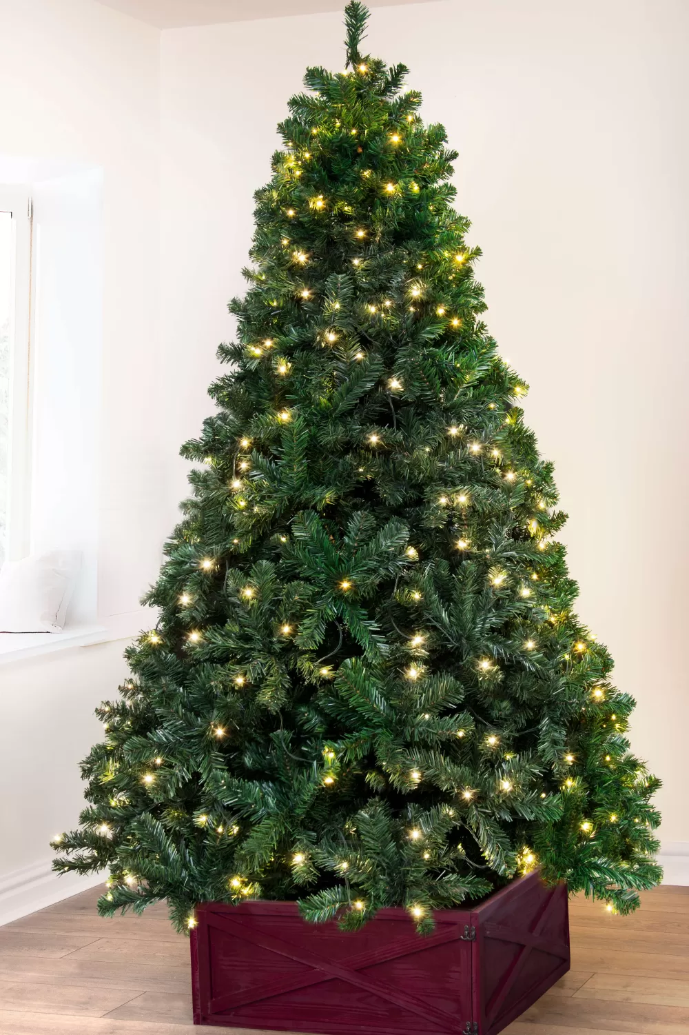 Christmas Tree World The Pre-lit Arbor Vitae Fir Tree (4ft - 8ft)< Pre-Lit Christmas Trees
