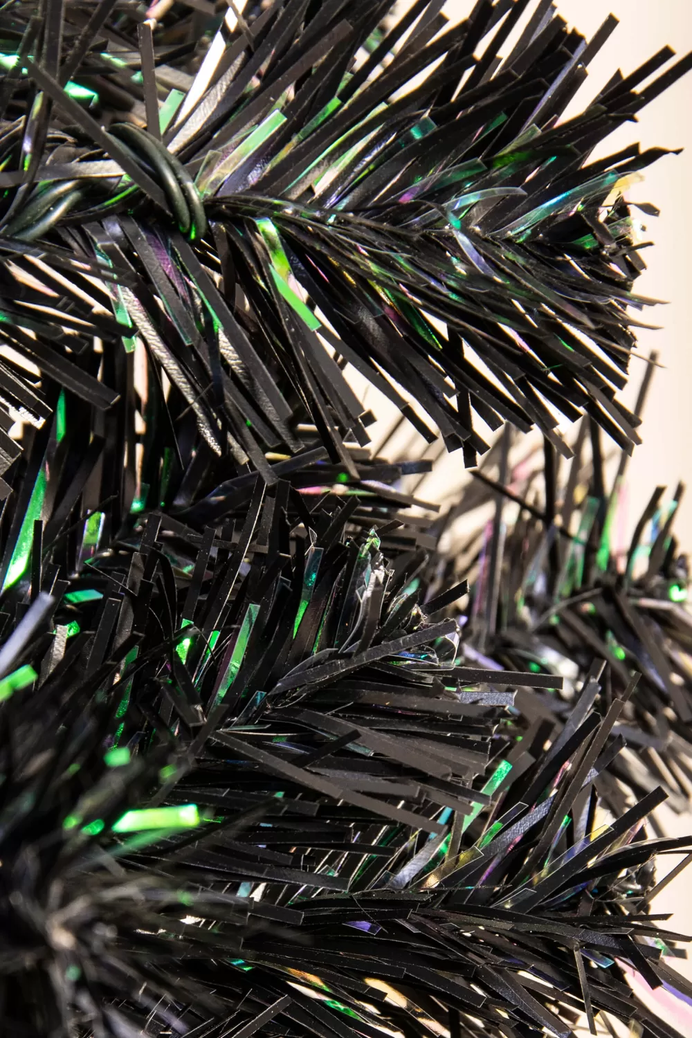 Christmas Tree World The Pre-lit Black Iridescence Pine Tree With Warm White Lights (6ft To 7ft)< Pre-Lit Christmas Trees