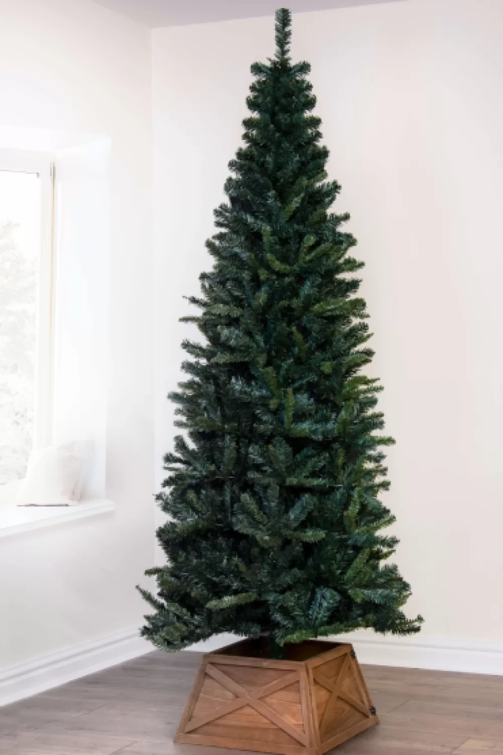 Christmas Tree World The Slim Mixed Pine Tree (5ft To 8ft)< Unlit Christmas Trees